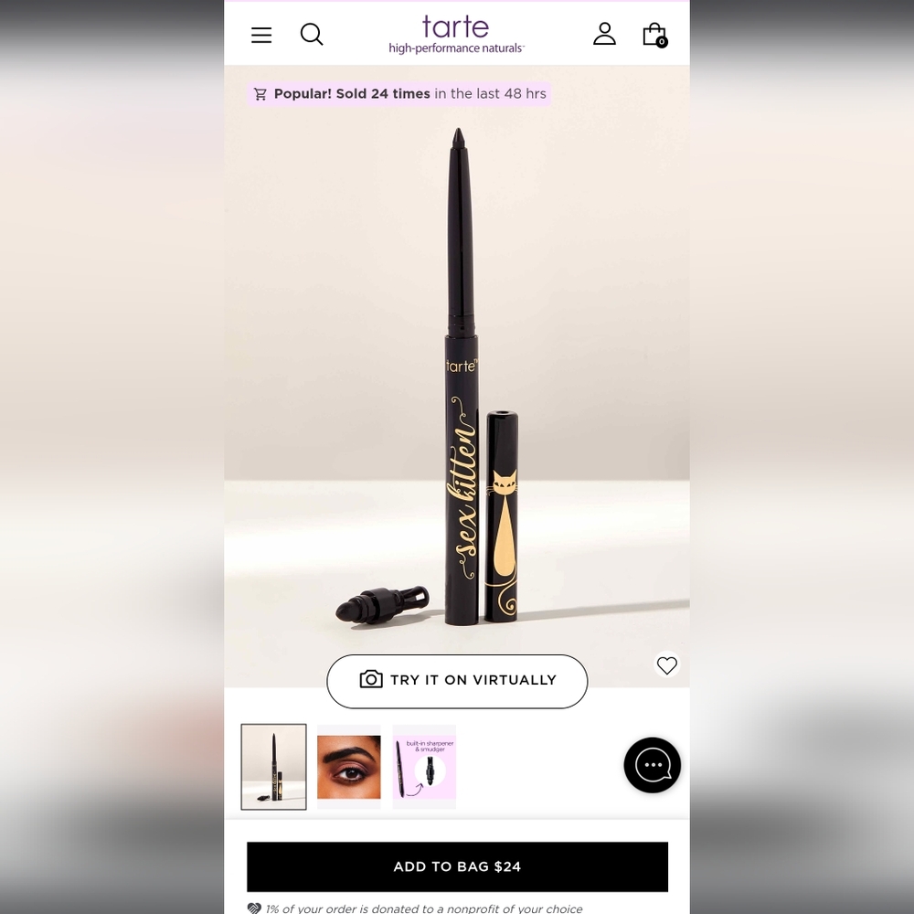 Tarte Eyeliner, Mascara Lot - Picture 3 of 14